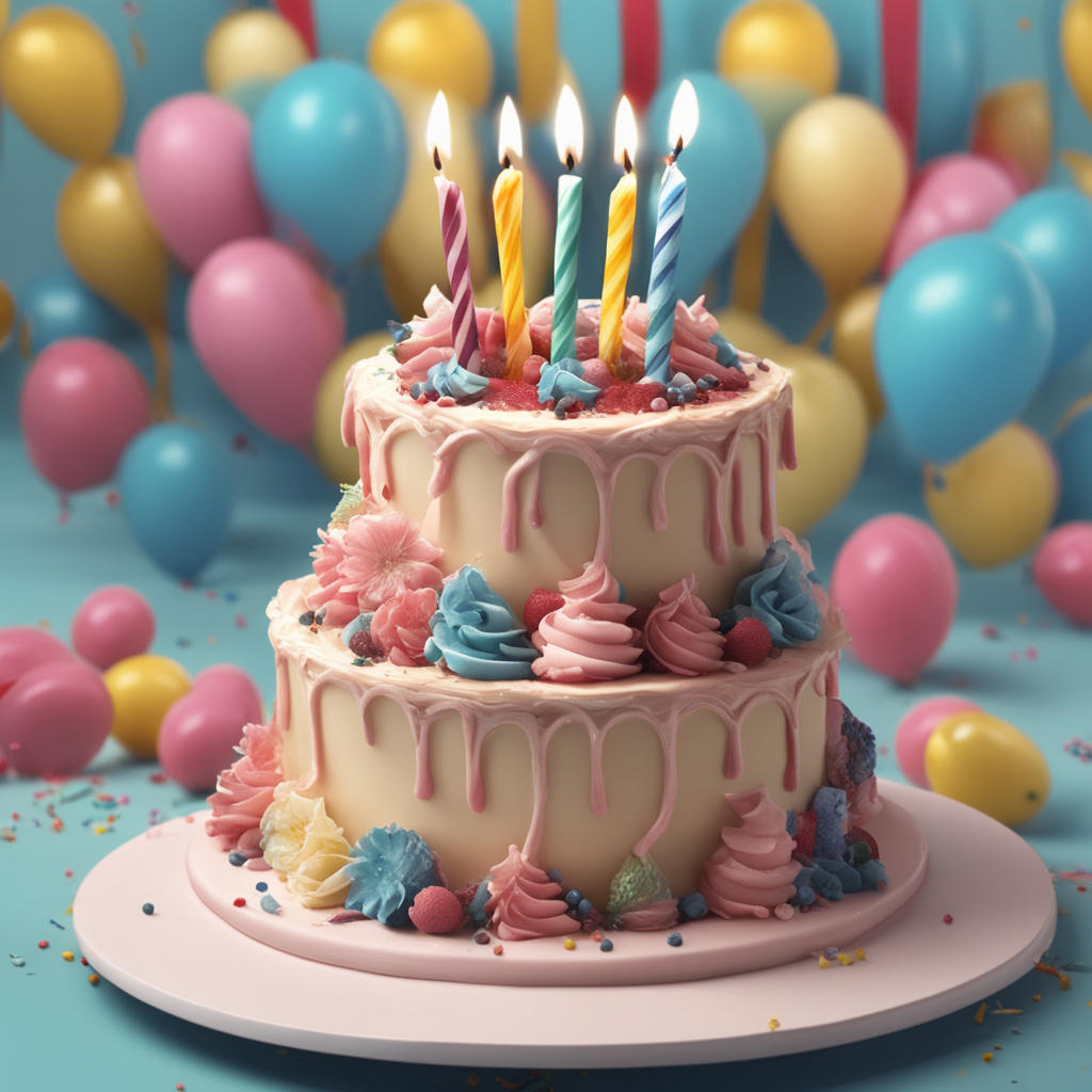 Birthday Cake Die Cut – Zing Paperie & Design Inc.